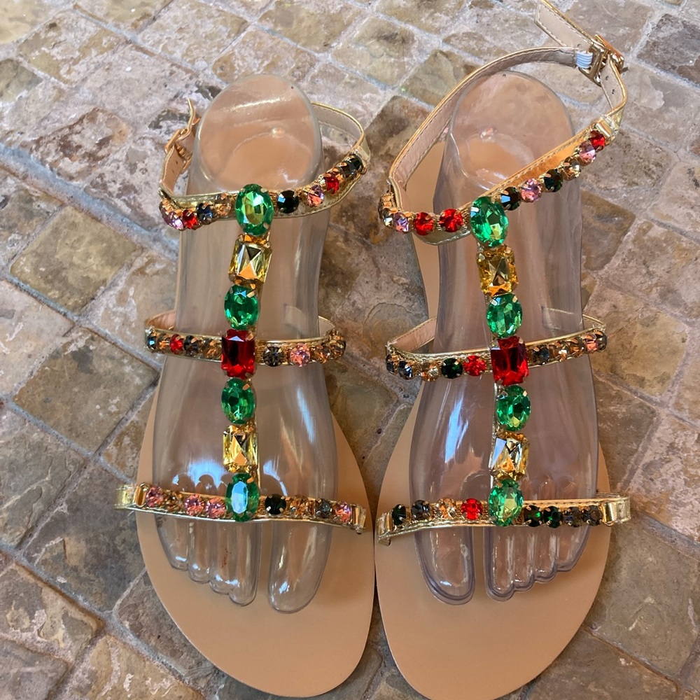 Jewel sandals